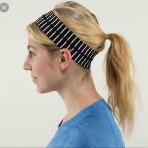 Red Lululemon headband